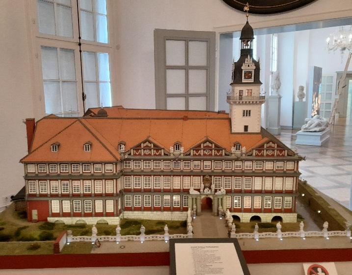 Modell des Schlosses von Wolfenbüttel